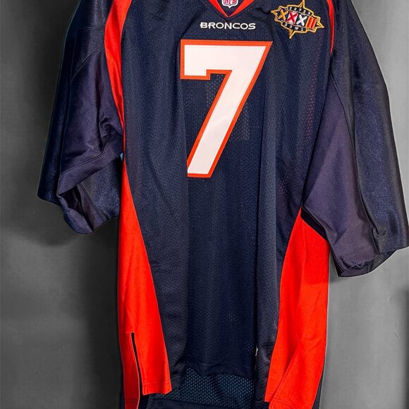 Mens Mitchell Ness NFL Authentic Jersey Denver Broncos 1996 John Elway - Picture 1 of 6